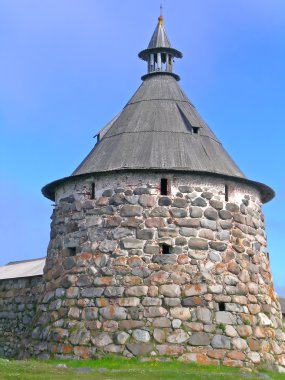 Solovetsky manastır kule