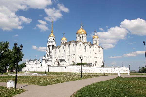 Dormition cathedral in Vladimir — Stock Photo, Image