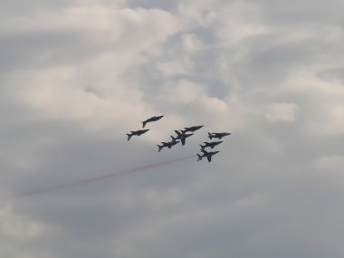 Maks Show'da uçan uçaklar