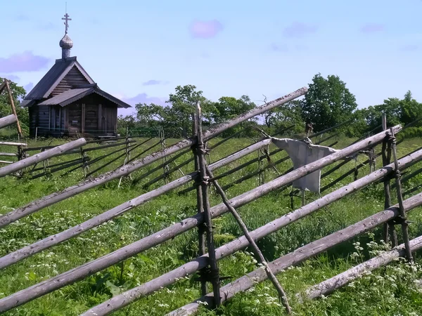 Rurale landschap, Kizji — Stockfoto