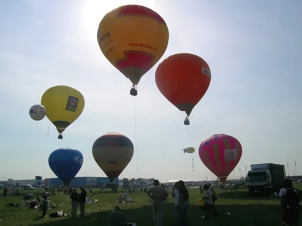 Montgolfières au salon MAKS — Photo