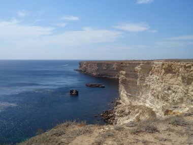 Tarkhankut 'ta kayalıklar, Kırım