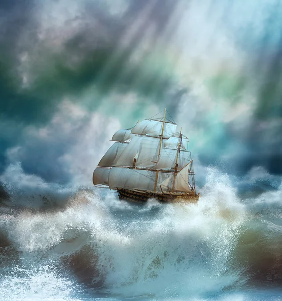 Old ship — Stock Photo, Image