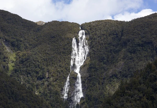 Nový Zéland vodopády — Stock fotografie