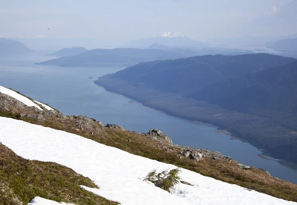 Uitzicht vanaf Mount Roberts — Stockfoto