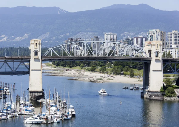 Ponte Burrard histórica — Fotografia de Stock