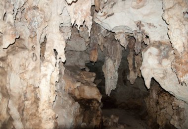 Kutsal mağara ağı ve Mayalar için bir kurban etme yeri (Belize).