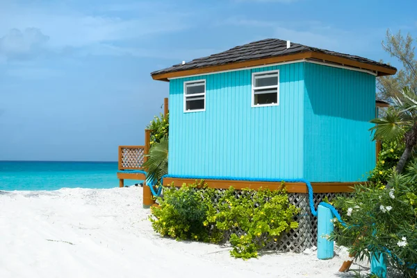 Vstup Turistickou Pláž Ostrově Half Moon Cay Bahamy — Stock fotografie
