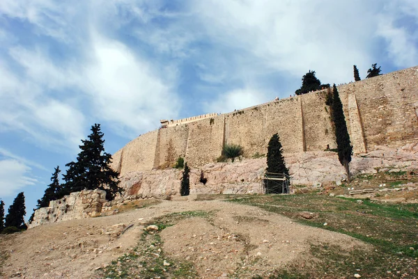 Pareti dell'Acropoli — Foto Stock