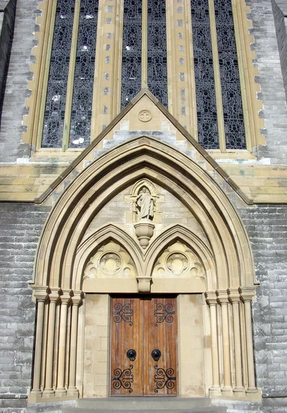 Entrada da catedral de bermuda — Fotografia de Stock