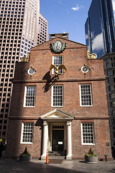 Stary dom Państwa Boston — Zdjęcie stockowe