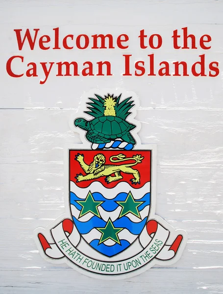 Έμβλημα κράτους Νησιά Καϊμάν — Φωτογραφία Αρχείου