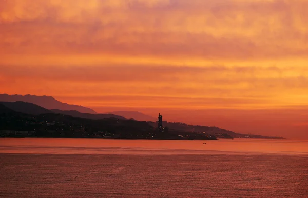 Sunrise In Malaga — Stockfoto