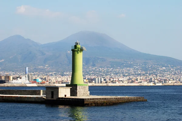 Faro de Nápoles — Foto de Stock