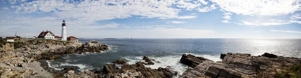 Faro di Portland Panorama — Foto Stock