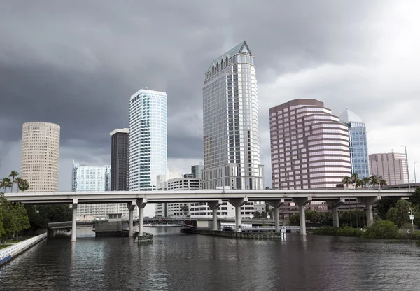 Regenachtige dag in Tampa — Stockfoto