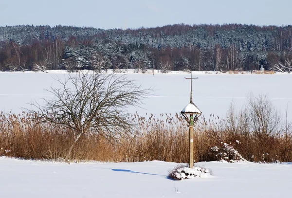 Paisagem inverno — Fotografia de Stock