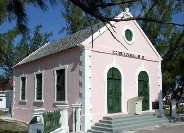 Grand Turk Island biblioteką — Zdjęcie stockowe