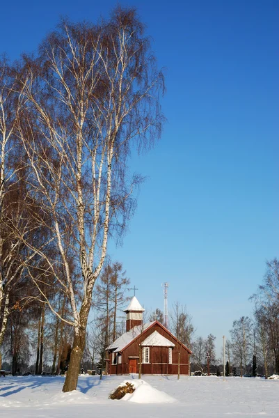 Igreja da aldeia — Fotografia de Stock