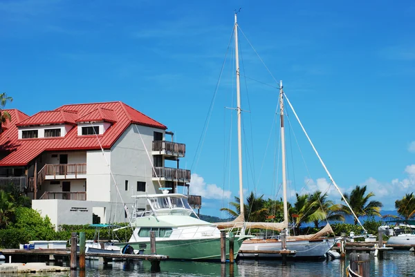 St.Thomas Resorts — Stockfoto