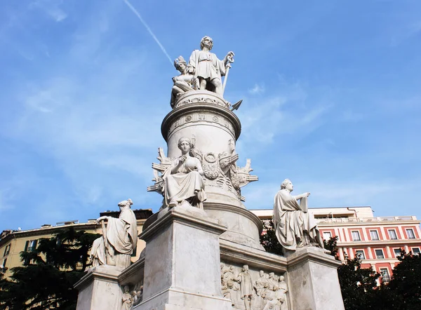 Columbus In Genova — Stock Photo, Image