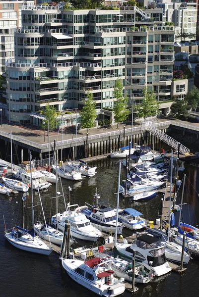 Vancouver marina — Stok fotoğraf