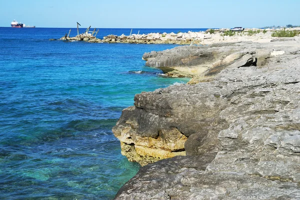 Bahamiska kusten — Stockfoto