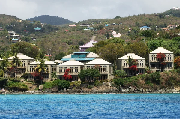 St. John's eiland Resorts — Stockfoto