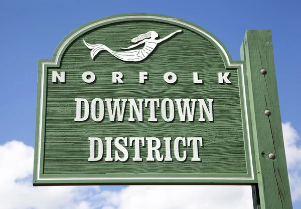 Norfolk Sign — Stock Photo, Image