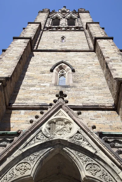 Kościół miejski Boston — Zdjęcie stockowe