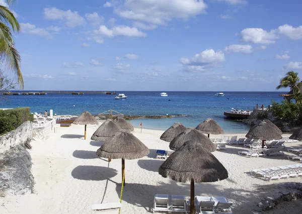 Praia de cozumel — Fotografia de Stock