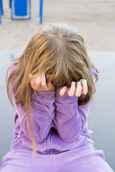 Portrait of a baby crying — Stock Photo, Image