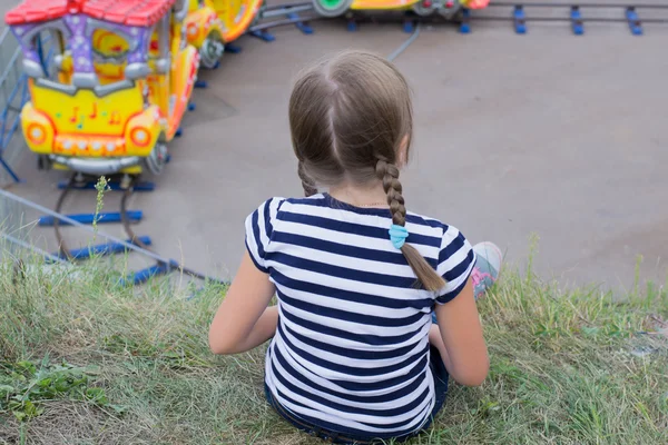 Dzieci i atrakcje — Zdjęcie stockowe