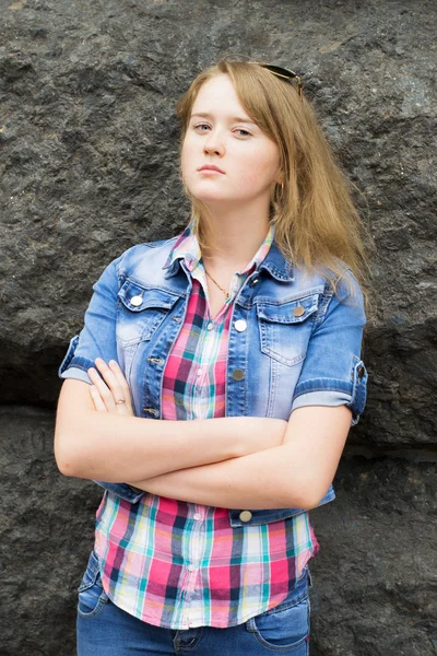 Retrato de una niña — Foto de Stock