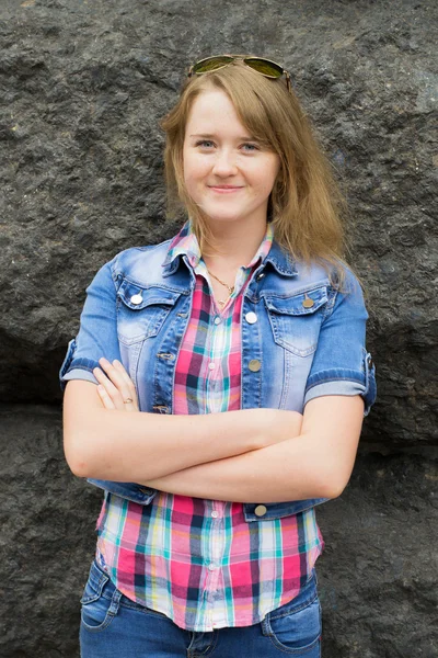 Retrato de uma menina — Fotografia de Stock