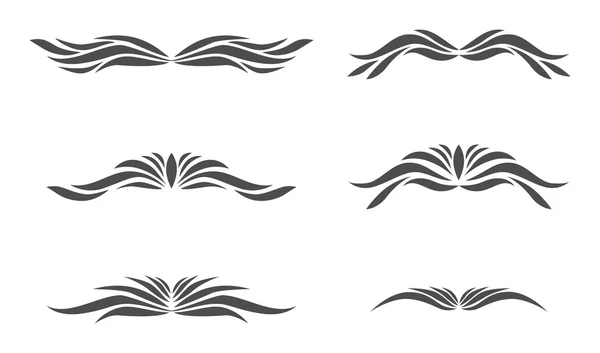 6 floral borders