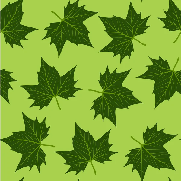 Maple leaf pattern — Stock Vector