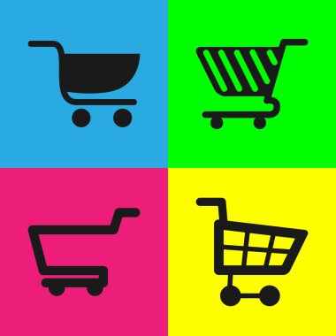 dört alışveriş sepeti