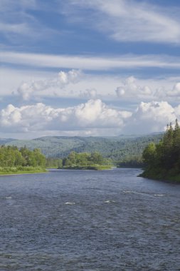 dağ nehir manzarası