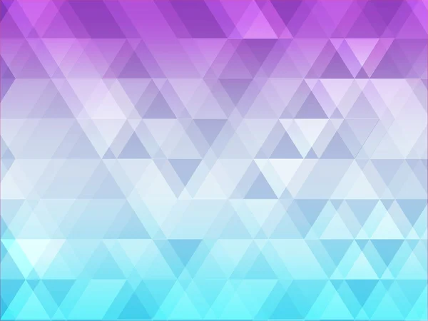 Fondo abstracto triángulo estilo de azul y violeta — Vector de stock