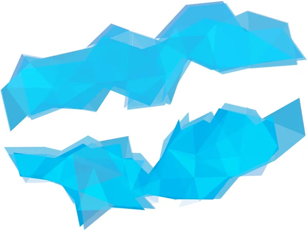 hafif mavi çokgen arka plan