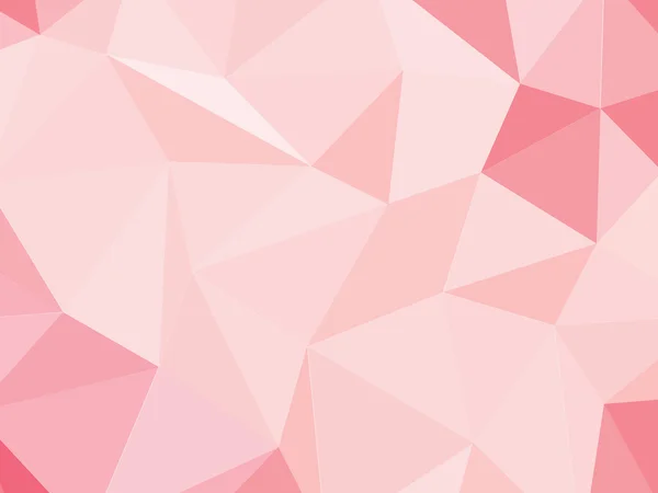 Geometrische abstracte achtergrond donker roze polygonl — Stockvector