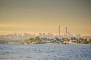 gün batımı, şafakta kenti