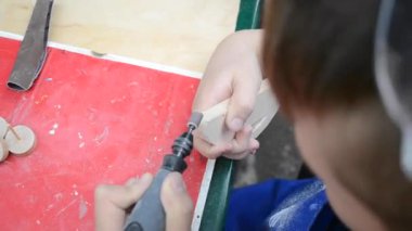 ahşap oyuncak zımpara