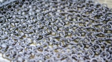 Polyamide tozunun 3D yazıcısına yakın plan yazdırılmış nesne