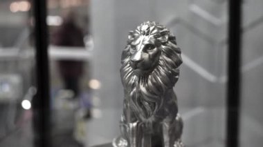 Metal 3D yazıcıya yakın plan 3D baskı.