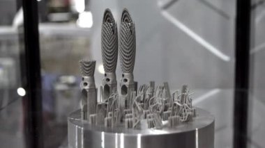 Lazer sinterleme makinesi DMLS, SLM, SLS teknolojisinde destekli model