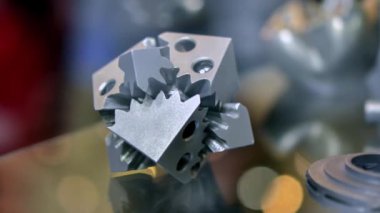 Lazer sinterleme makinesi DMLS, SLM, SLS teknolojisinde destekli model