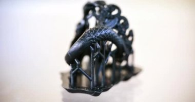 3D yazıcıya yazdırılmış nesneler.