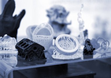 3D yazıcıya yazdırılmış nesneler